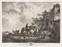 KG 13063
<br/>
Het gezin van de smid.
<br/>
<em>Moyreau, Jean (1690-1762)</em>